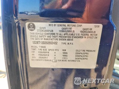 Zdjęcie 12 z 12 samochodu: 2009 SAAB 9-7X 4.2I VIN:5S3ET13S092802432 - miniatura