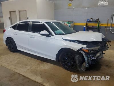 Czwarte zdjęcie samochodu z boku: 2024 HONDA CIVIC LX VIN:2HGFE2F25RH513495 - miniatura
