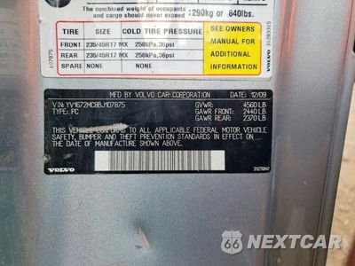 Zdjęcie 12 z 12 samochodu: 2011 VOLVO C70 VIN:YV1672MC8BJ107875 - miniatura