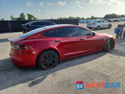 Trzecie zdjęcie samochodu z tyłu: 2025 TESLA MODEL S VIN:5YJSA1E61SF548456 - miniatura