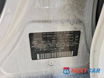 Zdjęcie 12 z 12 samochodu: 2021 HYUNDAI ACCENT SE VIN:3KPC24A62ME152988 - miniatura