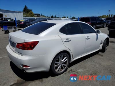 Trzecie zdjęcie samochodu z tyłu: 2007 LEXUS IS 250 VIN:JTHBK262372050556 - miniatura