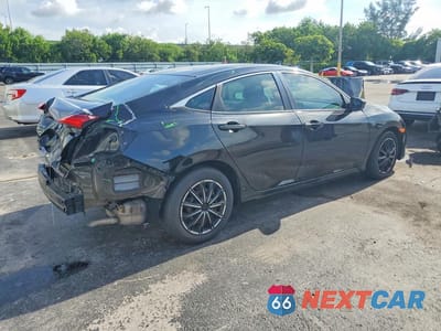 Trzecie zdjęcie samochodu z tyłu: 2020 HONDA CIVIC LX VIN:2HGFC2F61LH508939 - miniatura