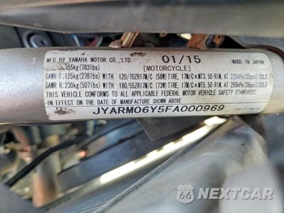 Zdjęcie 9 z 9 samochodu: 2015 YAMAHA FZ07 C VIN:JYARM06Y5FA000969 - miniatura