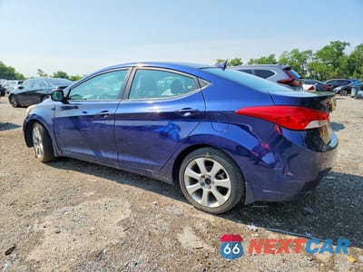 Drugie zdjęcie samochodu z przodu: 2013 HYUNDAI ELANTRA LIMITED VIN:5NPDH4AE6DH280169 - miniatura