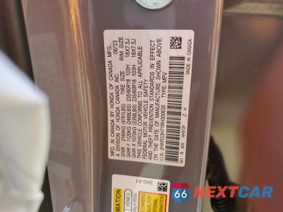 Zdjęcie 12 z 12 samochodu: 2024 HONDA CR-V EXL VIN:2HKRS3H71RH300635 - miniatura