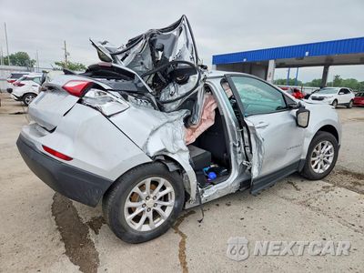 Trzecie zdjęcie samochodu z tyłu: 2021 CHEVROLET EQUINOX LS VIN:3GNAXHEVXMS154109 - miniatura