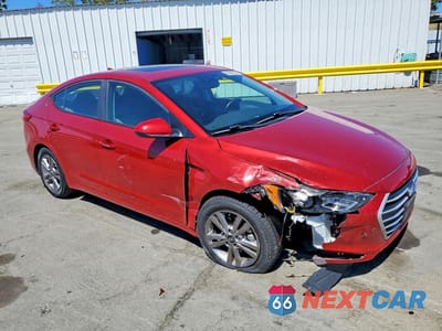 Czwarte zdjęcie samochodu z boku: 2018 HYUNDAI ELANTRA VALUE EDITION VIN:KMHD84LF1JU577692 - miniatura