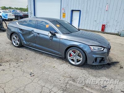 Czwarte zdjęcie samochodu z boku: 2019 AUDI S5 PREMIUM PLUS VIN:WAUB4CF54KA003074 - miniatura