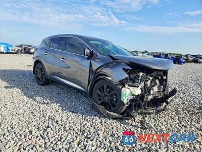 Czwarte zdjęcie samochodu z boku: 2022 NISSAN MURANO SL VIN:5N1AZ2CJXNC117726 - miniatura