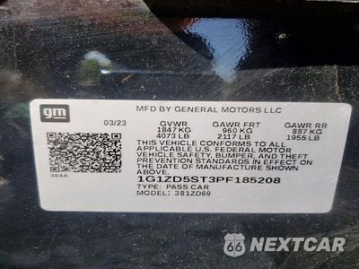 Zdjęcie 12 z 12 samochodu: 2023 CHEVROLET MALIBU LT VIN:1G1ZD5ST3PF185208 - miniatura