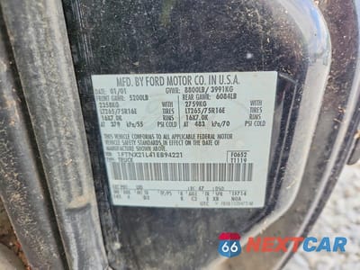 Zdjęcie 12 z 12 samochodu: 2001 FORD F250 SUPER DUTY VIN:1FTNX21L41EB94221 - miniatura