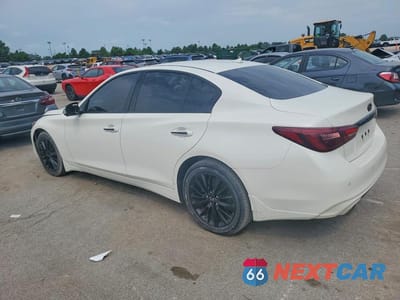 Drugie zdjęcie samochodu z przodu: 2020 INFINITI Q50 3.0T LUXE VIN:JN1EV7AR9LM254514 - miniatura