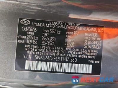 Zdjęcie 14 z 14 samochodu: 2026 HYUNDAI SANTA FE LIMITED VIN:5NMP4DGL9TH171280 - miniatura