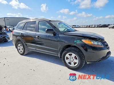 Czwarte zdjęcie samochodu z boku: 2009 HYUNDAI SANTA FE GLS VIN:5NMSG13D19H250045 - miniatura