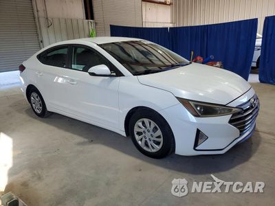 Czwarte zdjęcie samochodu z boku: 2019 HYUNDAI ELANTRA SE VIN:5NPD74LF2KH425505 - miniatura