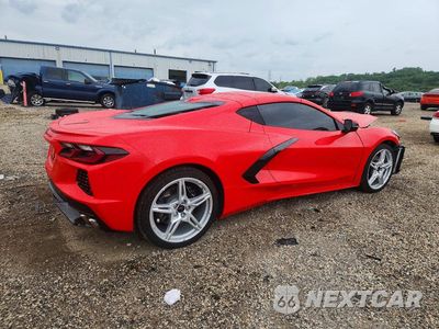 Trzecie zdjęcie samochodu z tyłu: 2024 CHEVROLET CORVETTE STINGRAY 1LT VIN:1G1YA2D42R5130704 - miniatura