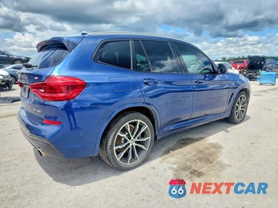 Trzecie zdjęcie samochodu z tyłu: 2019 BMW X3 XDRIVE30I VIN:5UXTR9C55KLP92032 - miniatura