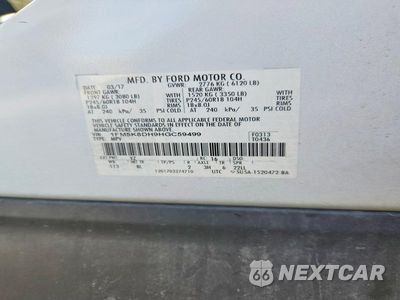 Zdjęcie 14 z 14 samochodu: 2017 FORD EXPLORER XLT VIN:1FM5K8DH9HGC59499 - miniatura