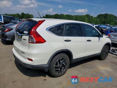 Trzecie zdjęcie samochodu z tyłu: 2016 HONDA CR-V SE VIN:5J6RM4H41GL063783 - miniatura