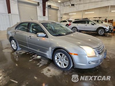 Czwarte zdjęcie samochodu z boku: 2009 FORD FUSION SEL VIN:3FAHP08119R117813 - miniatura