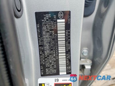 Zdjęcie 12 z 12 samochodu: 2025 TOYOTA CAMRY LE VIN:4T1DAACK0SU127758 - miniatura