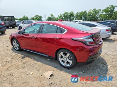 Drugie zdjęcie samochodu z przodu: 2019 CHEVROLET VOLT LT VIN:1G1RC6S55KU128426 - miniatura