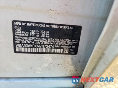 Zdjęcie 12 z 12 samochodu: 2021 BMW 228I VIN:WBA53AK0XM7H73474 - miniatura