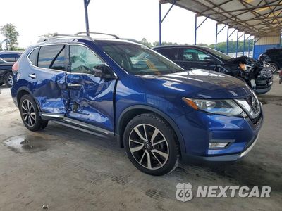 Czwarte zdjęcie samochodu z boku: 2019 NISSAN ROGUE SL VIN:5N1AT2MT9KC812910 - miniatura