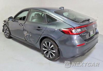 Czwarte zdjęcie samochodu z boku: 2024 HONDA CIVIC EXL VIN:19XFL1H75RE020189 - miniatura