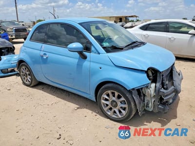 Czwarte zdjęcie samochodu z boku: 2017 FIAT 500 POP VIN:3C3CFFKR0HT697909 - miniatura