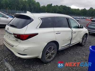Trzecie zdjęcie samochodu z tyłu: 2019 INFINITI QX60 LUXE VIN:5N1DL0MM9KC563955 - miniatura