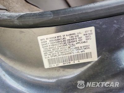 Zdjęcie 13 z 13 samochodu: 2010 HONDA ODYSSEY EXL VIN:5FNRL3H70AB099875 - miniatura