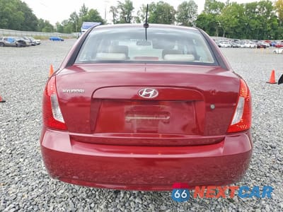 Zdjęcie 6 z 12 samochodu: 2010 HYUNDAI ACCENT GLS VIN:KMHCN4AC9AU428931 - miniatura
