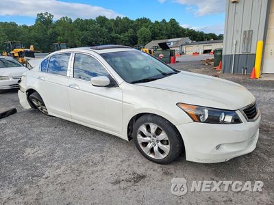 Czwarte zdjęcie samochodu z boku: 2008 HONDA ACCORD EXL VIN:1HGCP36808A032543 - miniatura