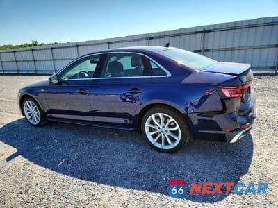 Drugie zdjęcie samochodu z przodu: 2019 AUDI A4 PREMIUM VIN:WAUDNAF42KA118371 - miniatura