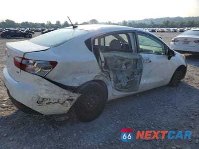 Trzecie zdjęcie samochodu z tyłu: 2014 KIA RIO LX VIN:KNADM4A33E6328486 - miniatura