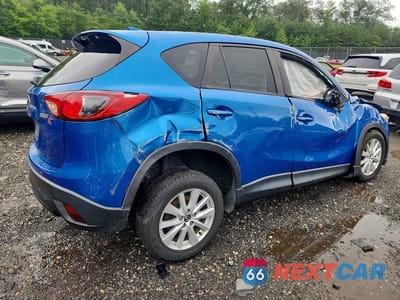 Trzecie zdjęcie samochodu z tyłu: 2014 MAZDA CX-5 TOURING VIN:JM3KE2CY4E0367893 - miniatura