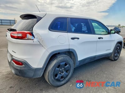 Trzecie zdjęcie samochodu z tyłu: 2014 JEEP CHEROKEE SPORT VIN:1C4PJMAB8EW233115 - miniatura