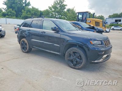 Czwarte zdjęcie samochodu z boku: 2016 JEEP GRAND CHEROKEE OVERLAND VIN:1C4RJFCG8GC504286 - miniatura