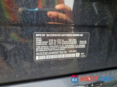Zdjęcie 13 z 13 samochodu: 2024 BMW X5 M60I VIN:5UX33EU04R9S76510 - miniatura