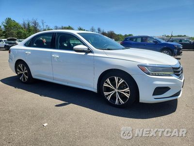 Czwarte zdjęcie samochodu z boku: 2021 VOLKSWAGEN PASSAT SE VIN:1VWSA7A3XMC017705 - miniatura