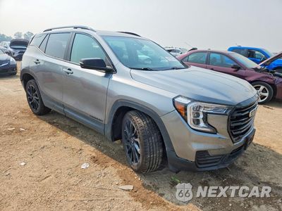 Czwarte zdjęcie samochodu z boku: 2023 GMC TERRAIN SLE VIN:3GKALMEG3PL108719 - miniatura