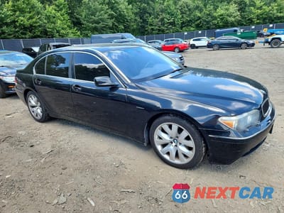 Czwarte zdjęcie samochodu z boku: 2003 BMW 745 LI VIN:WBAGN63413DR09490 - miniatura