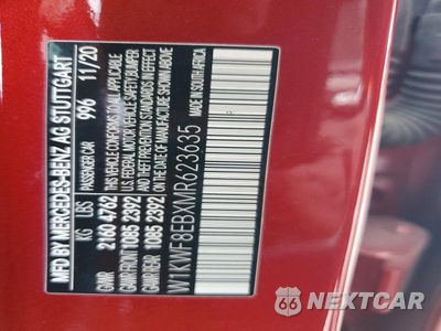 Zdjęcie 13 z 13 samochodu: 2021 MERCEDES-BENZ C 300 4MATIC VIN:W1KWF8EBXMR623635 - miniatura