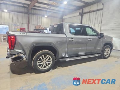 Trzecie zdjęcie samochodu z tyłu: 2020 GMC SIERRA K1500 SLT VIN:3GTU9DEL3LG118609 - miniatura