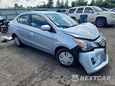 Czwarte zdjęcie samochodu z boku: 2023 MITSUBISHI MIRAGE G4 ES VIN:ML32FUFJ1PHF04671 - miniatura