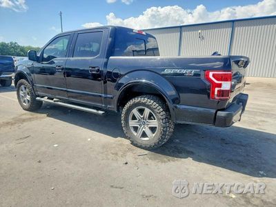 Trzecie zdjęcie samochodu z tyłu: 2019 FORD F150 SUPERCREW VIN:1FTEW1E43KFC41296 - miniatura