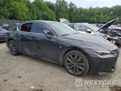 Czwarte zdjęcie samochodu z boku: 2024 LEXUS IS 350 F SPORT VIN:JTHGZ1E28R5037364 - miniatura