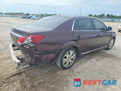 Trzecie zdjęcie samochodu z tyłu: 2012 TOYOTA AVALON BASE VIN:4T1BK3DB2CU461130 - miniatura